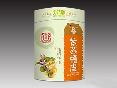 紫苏橘皮固体饮料